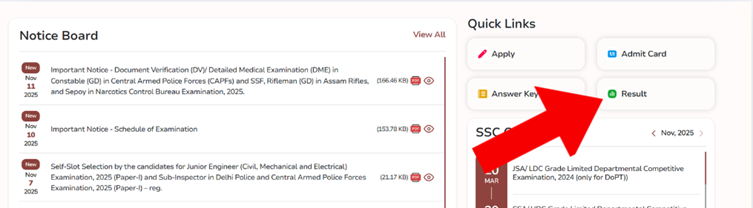 |Released| SSC CHSL Result 2025 for Tier 1 Exam at ssc.gov.in, Download Scorecard and Merit List 4 image 4