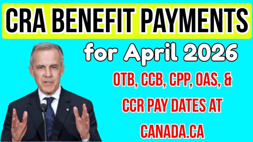 CRA Benefit Payments 1