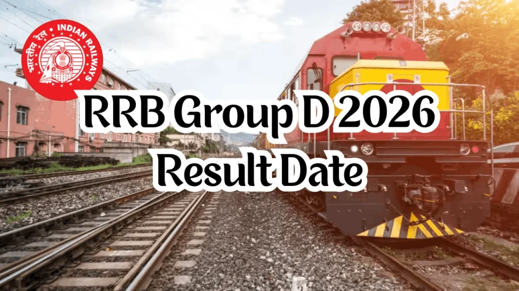 RRB Group D 2026 Result at rrbcdg.gov.in 1 RRB Group D 2026 Result Date