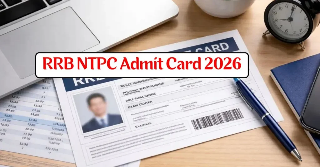 RRB NTPC Admit Card 2026