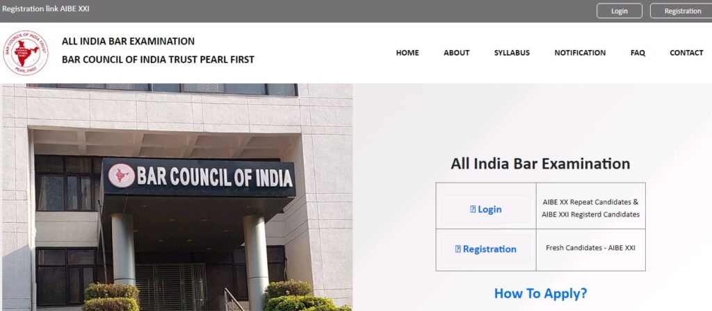 AIBE 21st Registration 