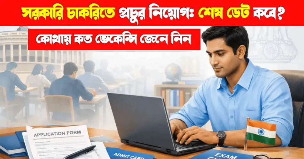 সরকারি চাকরির খবর